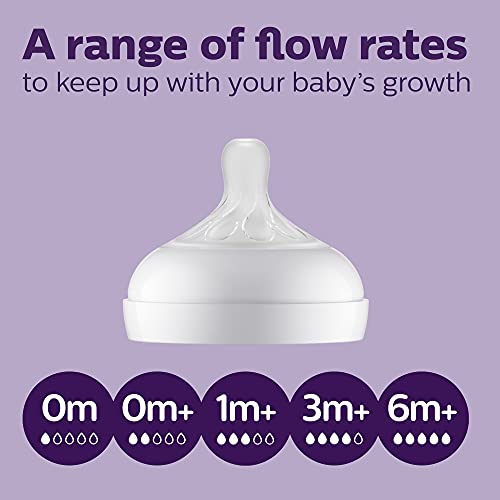 Philips AVENT Baby Bottle Nipples, Flow 5 100 Deals