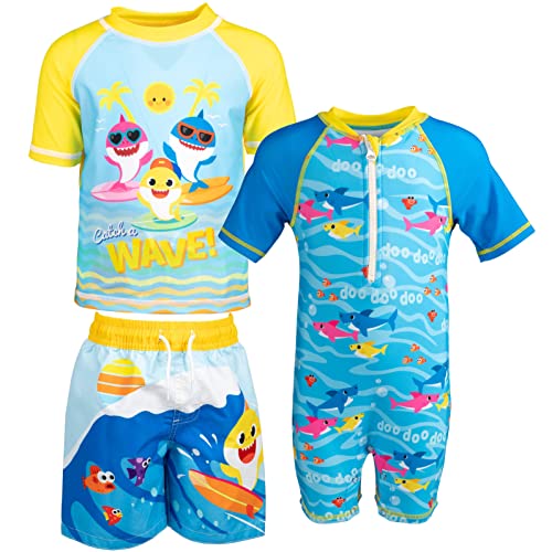 Pinkfong Toddler Boys Baby Shark Swimsuit Set 100 Deals