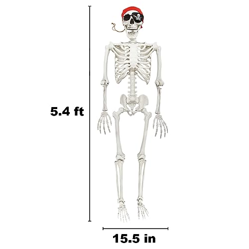 Pirate Skeleton Halloween Decor for Outdoor Haunted House 100 Deals
