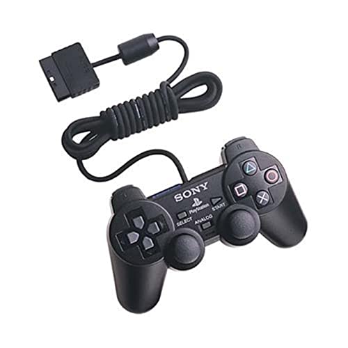 Playstation 2 Dual shock controller Black (Renewed) 100 Deals