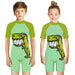 Plustrong Kids 3D Print Dinosaur Swimsuit 100 Deals