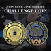 Police Officer Thin Blue Line Challenge Coin 100 Deals