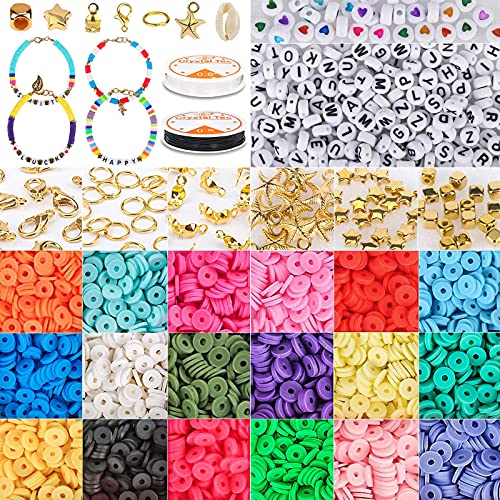 Polymer Clay Beads Kit for Jewelry Making 100 Deals