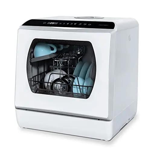Portable Countertop Dishwasher with Glass Door 100 Deals