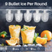 Portable Countertop Ice Maker - Black 100 Deals