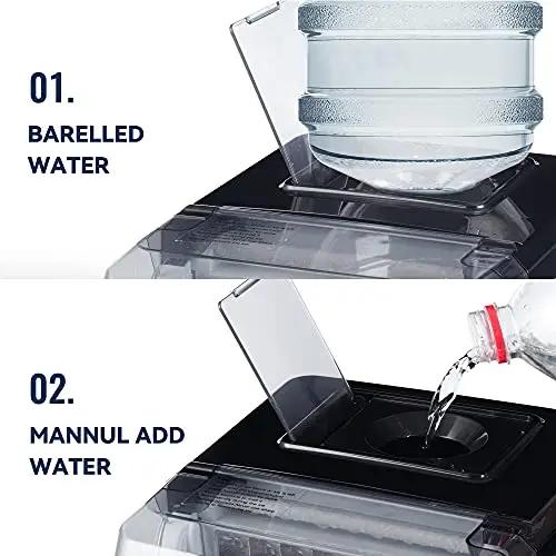Portable Ice Maker with Scoop and Basket 100 Deals