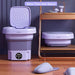 Portable Mini Washer for Small Loads, Purple 100 Deals