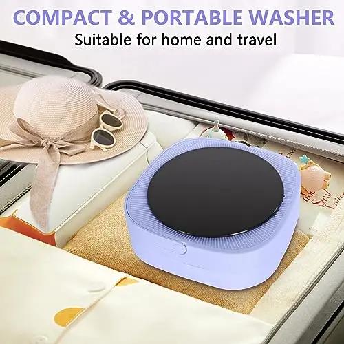 Portable Washer and Dryer Combo, 6.5L, Purple 100 Deals