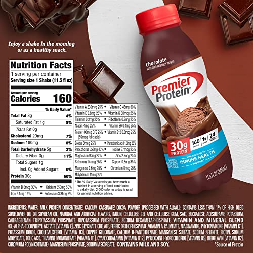 Premier Protein Chocolate Shake 12-Pack 100 Deals