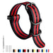 Premium Multicolor Nylon Watch Strap - 23mm 100 Deals