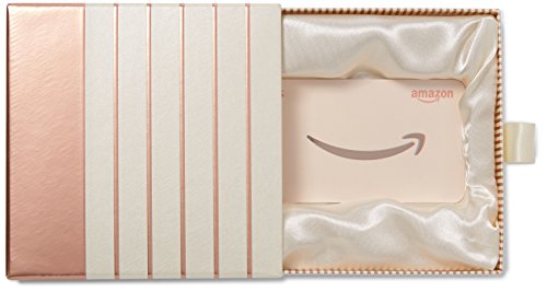 Premium Rose Gold Gift Box with Amazon.com Gift Card 100 Deals