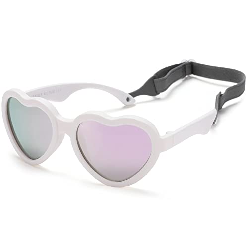 Pro Acme Heart Shaped Polarized Baby Sunglasses 100 Deals