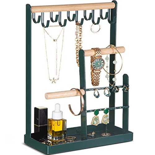 ProCase 4-Tier Jewelry Organizer Stand - Green 100 Deals