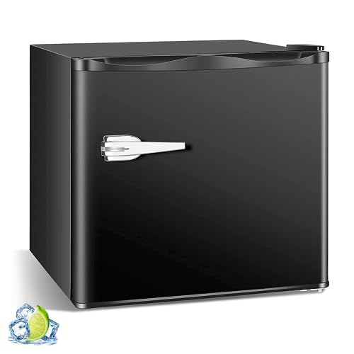 R.W.FLAME Upright Compact Freezer - Black 100 Deals
