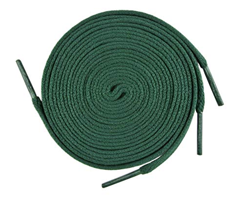 RED POP Flat Athletic Shoelaces - 45inch Hunter Green 100 Deals