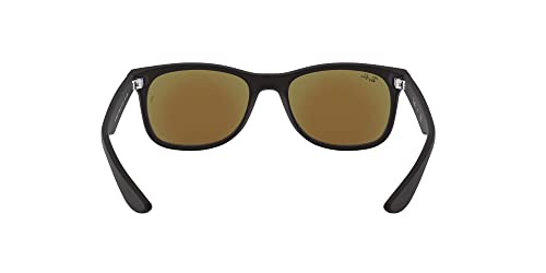 Ray-Ban New Wayfarer Square Sunglasses, Matte Black 100 Deals