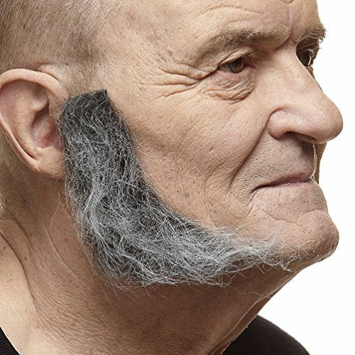Realistic Self-Adhesive L-Shaped Mutton Chops Sideburns 100 Deals