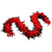 Red with Black Tips Chandelle Feather Boa 100 Deals