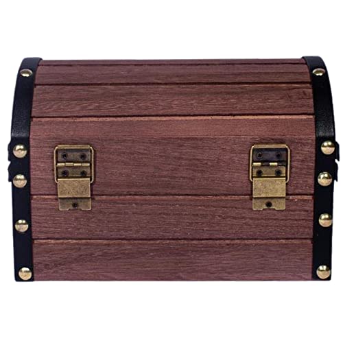 Redwood Handmade Wood and Leather Jewelry Box 100 Deals