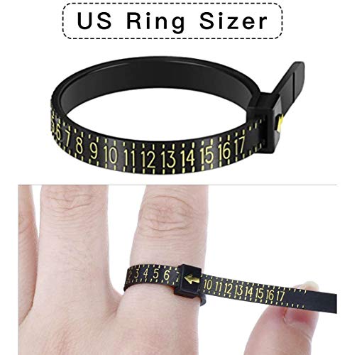Ring Sizer Set USA 1-17 100 Deals