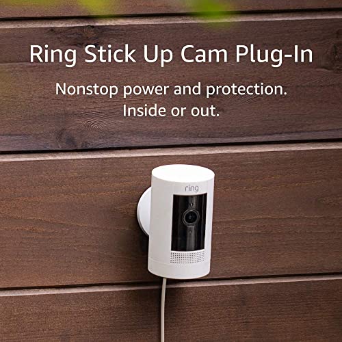 Ring Stick Up Cam Plug-In HD Camera 100 Deals