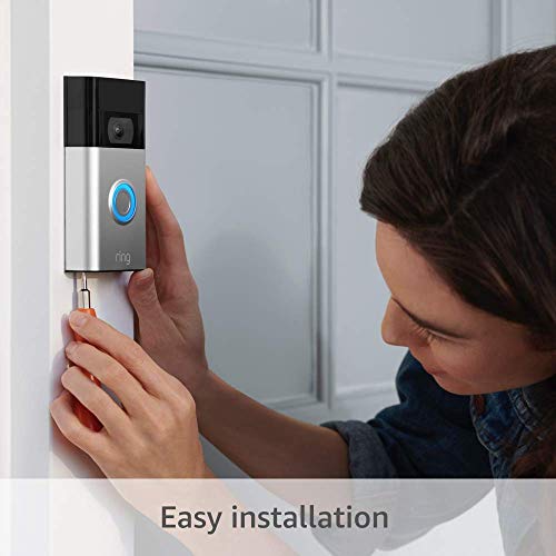 Ring Video Doorbell – HD 1080p, Improved Motion Detection 100 Deals