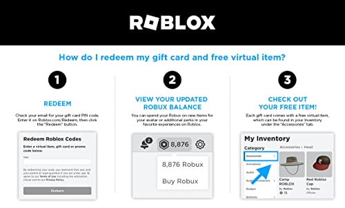 Roblox 1,700 Robux Gift Code with Exclusive Item 100 Deals