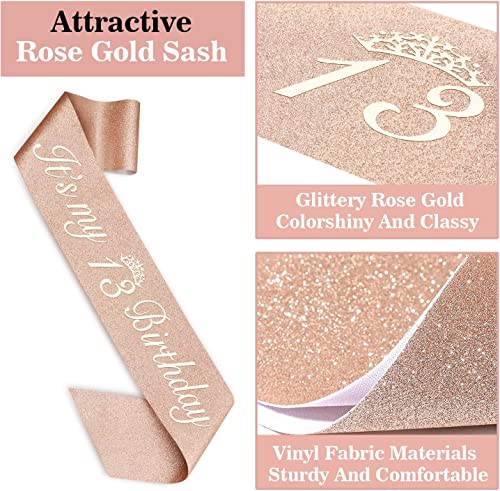 Rose Gold 13th Birthday Party Set 100 Deals
