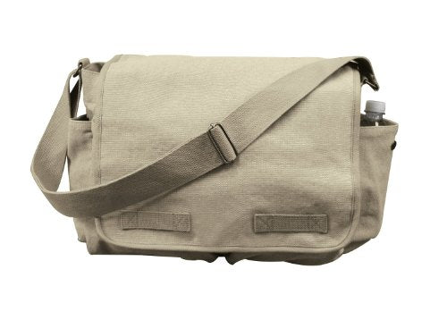 Rothco Canvas Messenger Bag with Multiple Pockets 100 Deals