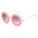 Round Flower Sunglasses UV 400 100 Deals
