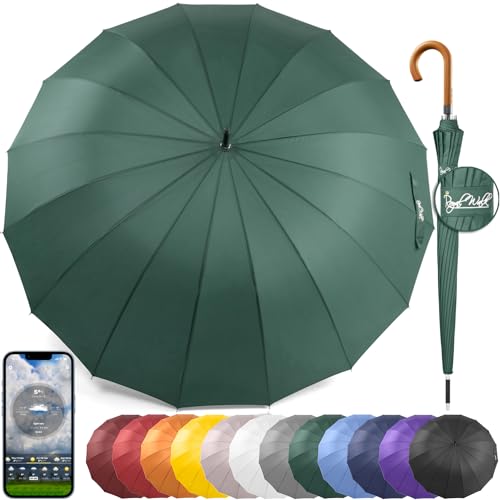 Royal Walk Windproof Golf Umbrella Dark Green 100 Deals