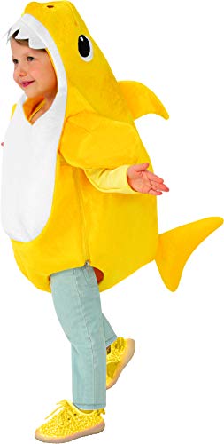 Rubie's unisex child Baby Shark With Sound Chip Costumes, Multi, Toddler US 100 Deals