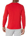Russell Athletic Cotton Long Sleeve T-Shirt Red 100 Deals
