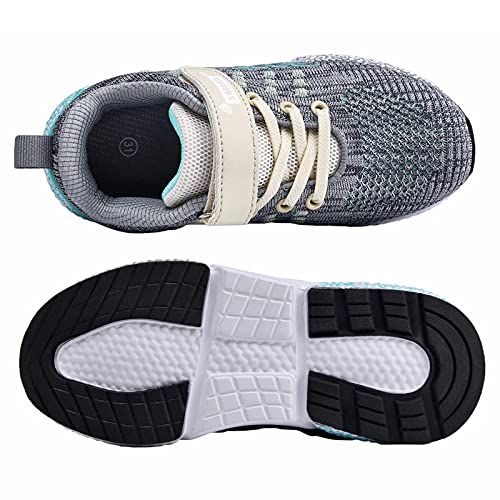 SANNAX Kids Velcro Sneakers Grey Size 13 100 Deals