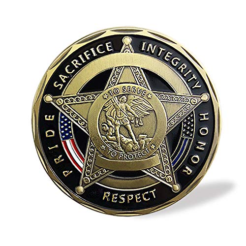 Saint Michael Law Enforcement Challenge Coin 100 Deals