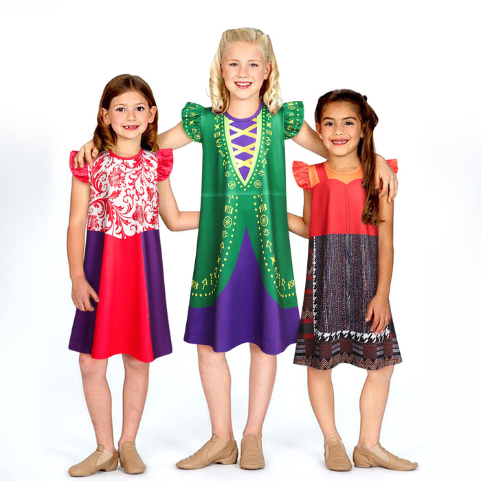 Sanderson Sisters Costume Dress for Kids 100 Deals