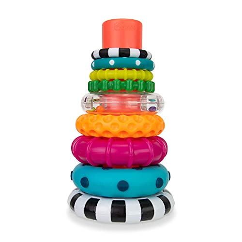 Sassy Stacks Circles Stacking Ring Toy Set 100 Deals