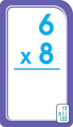 School Zone Multiplication Flash Cards - Ages 8+ 100 Deals