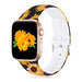 Seizehe Silicone Floral Pattern Apple Watch Bands 100 Deals