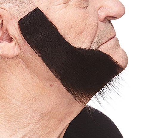 Self Adhesive Chestnut Mutton Chops for Adults 100 Deals