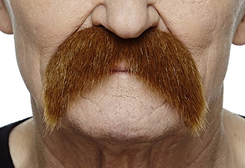 Self Adhesive Ginger Fake Mustache for Adults 100 Deals