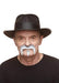 Self-Adhesive Gray Grandpa's Fake Mustache Costume 100 Deals