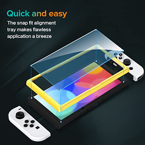 iVoler Tempered Glass Screen Protector for Switch OLED 100 Deals