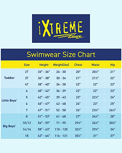 iXtreme Boys' UPF 50+ Rash Guard Swim Shirts 100 Deals