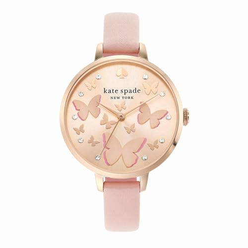 kate spade new york pink leather watch 100 Deals