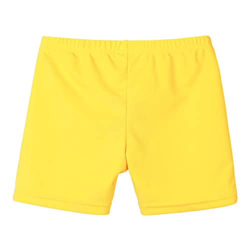 TFJH E Kids Swim Shorts UV 50+ Yellow Amazon Apparel TFJH E Trunks