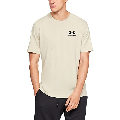 Under Armour Men's Sportstyle T-Shirt, Khaki/Black, Medium Amazon Sports T-Shirts Under Armour