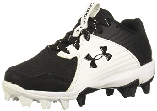 Under Armour Boys Baseball Shoe, Black/White, Size 4.5 Amazon Baseball & Softball Shoes Under Armour