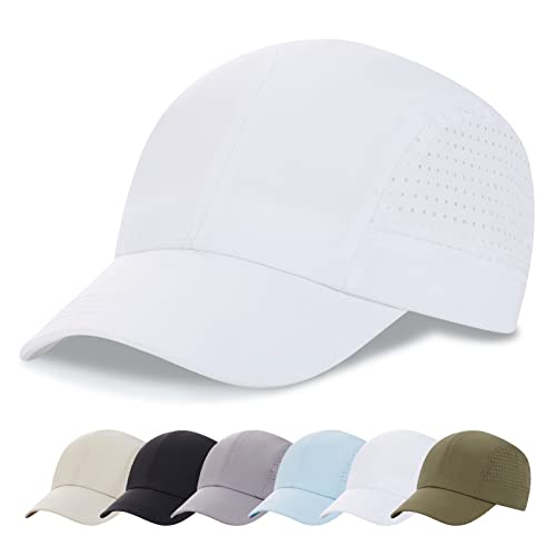 zowya Cool Sun Hat Outdoor Sport Cap Breathable Quick Drying Waterproof Unstructured Running Climbing for Men Women (White Upgrade) | Physical | Amazon, Apparel, Baseball Caps, zowya | zowya