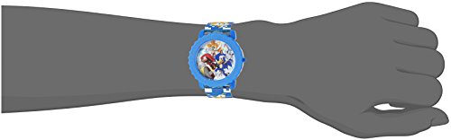 Sonic The Hedgehog Kids LED Watch, Blue Accutime Amazon Watch Wrist Watches